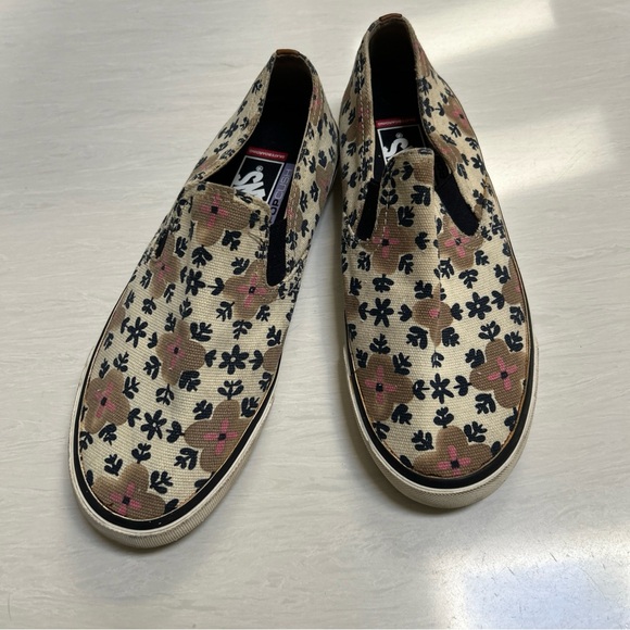 Tory Burch vans slip on sneakers - Picture 1 of 8